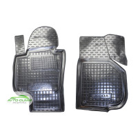 Килимки в салон, водійський + пасажирський для Skoda SuperB ( 2009 - 2014 ) поліуретан (AVTO-Gumm)
