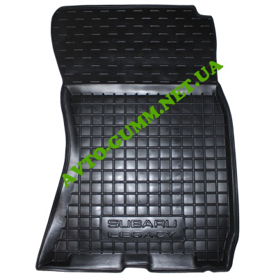 Коврики в салон, водительский + пассажир для Subaru Legacy, Outback ( 2004 - 2008 ) полиуретан (AVTO-Gumm)