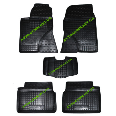 Килимки в салон для Toyota Avensis ( 2003 - 2008 ) поліуретан (AVTO-Gumm)