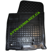 Коврик в салон водительский для Toyota Land Cruiser 150 (Prado) ( 2010 - )  полиуретановый (AVTO-Gumm)