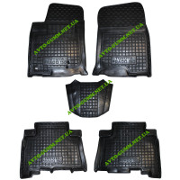 Коврики в салон для Toyota Land Cruiser 150 (Prado) ( 2010 - ) полиуретан (AVTO-Gumm)