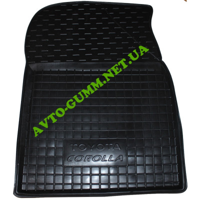 Килимки в салон, водійський + пасажирський для Toyota Corolla ( 2007 - 2012 ) поліуретан (AVTO-Gumm)