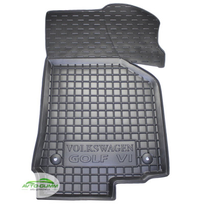 Коврики в салон для Volkswagen Golf V - VI ( 2009 - 2012 ) полиуретан (AVTO-Gumm)