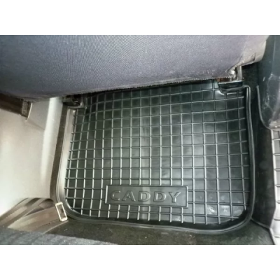 Килимок в салон, водія для Volkswagen Caddy ( 2004 - 2015 ) (3 двери) поліуретановий (AVTO-Gumm)