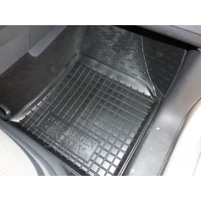 Килимок в салон, водія для Volkswagen Caddy ( 2004 - 2015 ) (3 двери) поліуретановий (AVTO-Gumm)