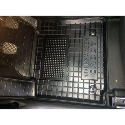 Килимок в салон, водія для Volkswagen Caddy ( 2004 - 2015 ) (3 двери) поліуретановий (AVTO-Gumm)