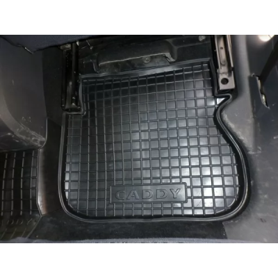 Килимок в салон, водія для Volkswagen Caddy ( 2004 - 2015 ) (3 двери) поліуретановий (AVTO-Gumm)