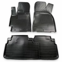 Коврики в салон, водительский + пассажир для Toyota Highlander ( 2007 - 2013 ) полиуретан (AVTO-Gumm)