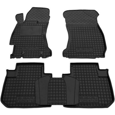 Коврики в салон для Subaru Forester ( 2013 - 2018 ) полиуретан (AVTO-Gumm)