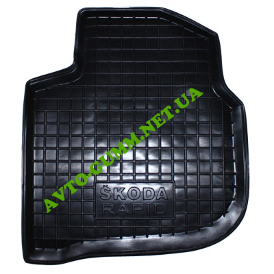Коврики в салон для Skoda Rapid ( 2013 - ) полиуретан (AVTO-Gumm)