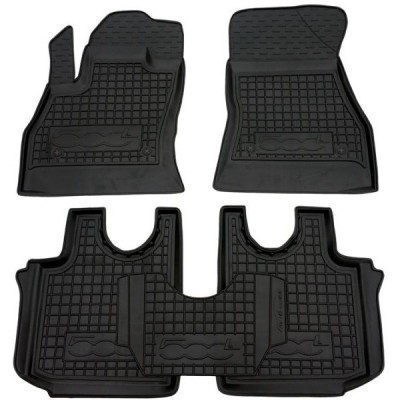 Коврики в салон для Fiat 500 L ( 2013 - ) полиуретан (AVTO-Gumm)