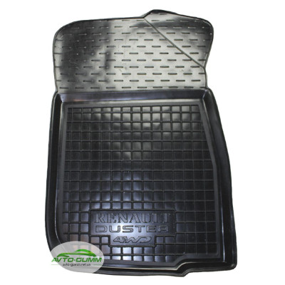 Коврики в салон для Renault Duster 4WD ( 2010 - 2014 ) (росс. сборка) полиуретан ( Avto-Gumm )