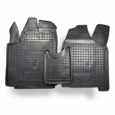 Коврик в салон водительский для Fiat Scudo ( 2007 - 2016 ) 2.0, резиновый (AVTO-Gumm)