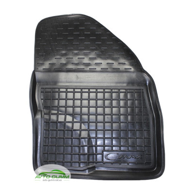 Коврики в салон, водительский + пассажир для Ford Focus C-MAX ( 2003 - 2011 ) полиуретан (AVTO-Gumm)
