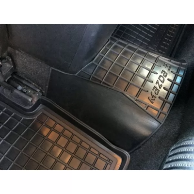 Килимки в салон, водій + пасажир для Mazda M 3 ( 2014 - ) поліуретановий (AVTO-Gumm)