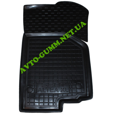 Килимки в салон, водійський + пасажирський для Seat Altea XL ( 2007 - 2015 ) поліуретан (AVTO-Gumm)