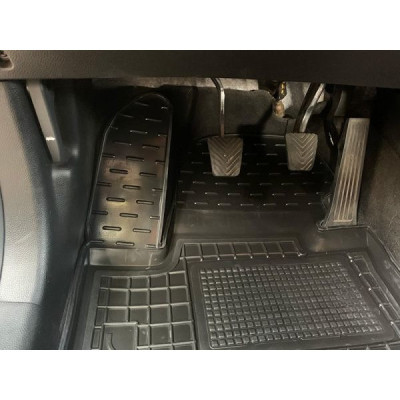 Коврик в салон водительский для KIA Soul (2014-), резиновый (AVTO-Gumm)