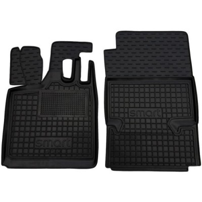 Коврики в салон для Smart 450 Fortwo ( 1998 - 2006 ) полиуретан (AVTO-Gumm)