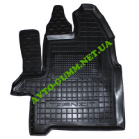 Килимок в салон, водія для Ford Transit (2013-) 1+2 поліуретан ( Avto-Gumm )