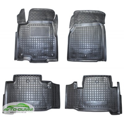 Коврики в салон для Acura MDX ( 2006 - 2014 ) полиуретан ( Avto-Gumm )