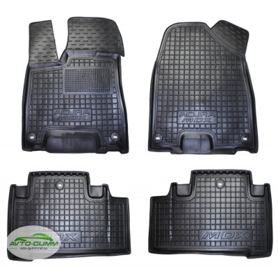 Коврики в салон для Acura MDX ( 2014 - ) полиуретан ( Avto-Gumm )