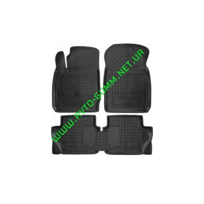 Килимки в салон для Ford EcoSport ( 2015 - ) поліуретановий (AVTO-Gumm)