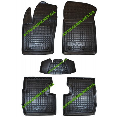 Коврики в салон для Fiat 500 X ( 2014 - ) полиуретан ( Avto-Gumm )