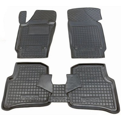 Коврики в салон для Skoda Fabia III ( 2015 - ) полиуретан ( Avto-Gumm )