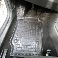 Коврики в салон, водительский + пассажир для Skoda Fabia III ( 2015 - ) полиуретан ( Avto-Gumm )