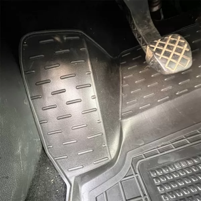 Коврики в салон, водительский + пассажир для Skoda Fabia III ( 2015 - ) полиуретан ( Avto-Gumm )