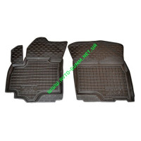 Коврики в салон, водительский + пассажир для Suzuki SX-4 ( 2013 - ) полиуретан ( Avto-Gumm )