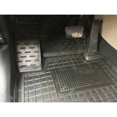 Килимки в салон, водійський + пасажирський для Hyundai Tucson ( 2015 - ) поліуретан ( Avto-Gumm )