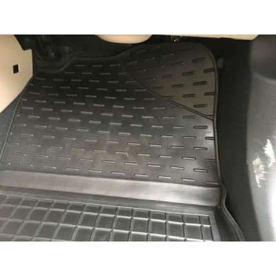 Килимки в салон, водійський + пасажирський для Hyundai Tucson ( 2015 - ) поліуретан ( Avto-Gumm )