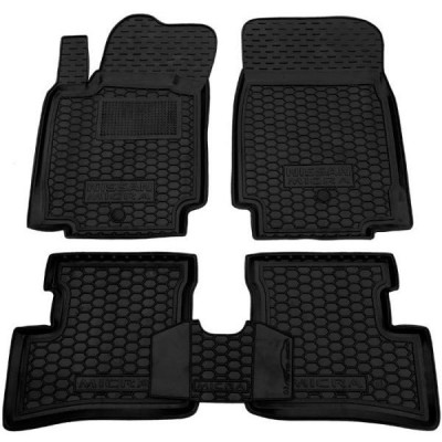 Коврики в салон для Nissan Micra ( 2003 - 2010 ) полиуретан (AVTO-Gumm)