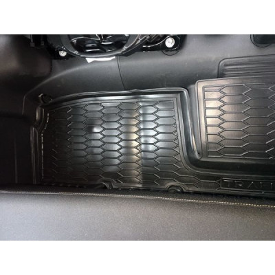 Коврики в салон для Renault Trafic lll ( 2015 - ) (второй ряд) полиуретан ( Avto-Gumm )