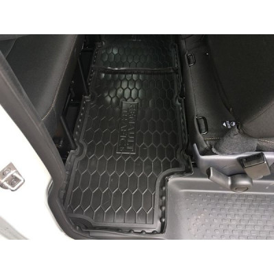 Коврики в салон для Renault Trafic lll ( 2015 - ) (третий ряд) полиуретан ( Avto-Gumm )