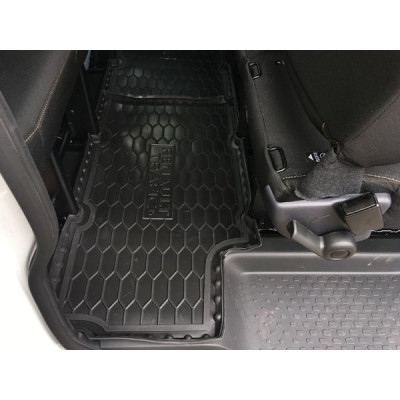 Коврики в салон для Renault Trafic lll ( 2015 - ) (третий ряд) полиуретан ( Avto-Gumm )