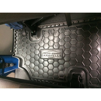 Коврики в салон для Volkswagen T 5 ( 2010 - 2015 ) Caravelle TOP (3-й ряд) (c печкой) полиуретан ( Avto-Gumm )