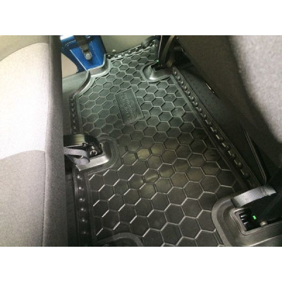Коврики в салон для Volkswagen T 5 ( 2010 - 2015 ) Caravelle TOP (3-й ряд) (c печкой) полиуретан ( Avto-Gumm )