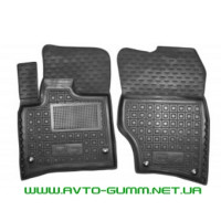 Коврики в салон, водительский + пассажир для Audi Q7 ( 2005 - 2014 ) полиуретан ( Avto-Gumm )