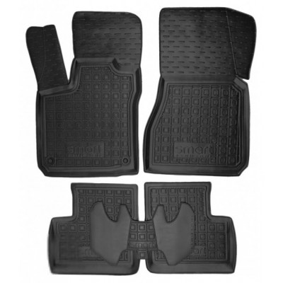 Коврики в салон для Smart 453 (2014-) Forfour, полиуретан ( Avto-Gumm )