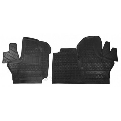 Коврики в салон для ГАЗ GAZelle Next ( 2013 - ) (ручка КП - сверху на панели) полиуретан (AVTO-Gumm)