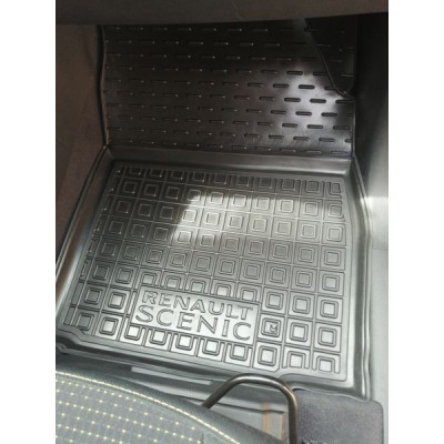 Коврики в салон, водительский + пассажир для Renault Scenic III ( 2009 - 2015 )  ( AVTO-Gumm )