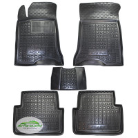 Коврики в салон для авто Renault Laguna II ( 2001 - 2006 ) полиуретан ( AVTO-Gumm )