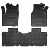 Коврики в салон для авто Volkswagen Sharan ( 1995 - 2010 ) (5мест) полиуретан ( AVTO-Gumm )