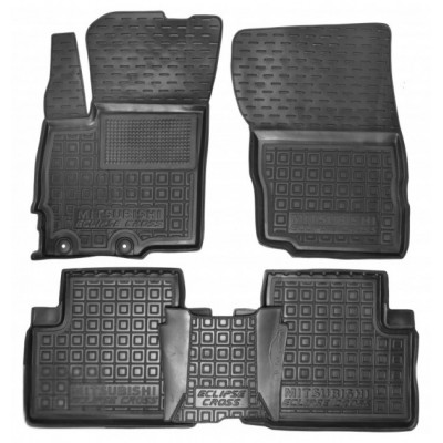 Коврики в салон для  MITSUBISHI Eclipse Cross ( 2018 - ) ( Avto-Gumm ) полиуретан