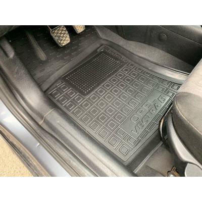 Коврик в салон водительский для Opel Vectra B ( 1996 - 2002 ) полиуретан ( Avto-Gumm )