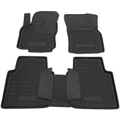 Коврики в салон для  Volkswagen Tiguan Allspace ( 2016 - ) полиуретан ( Avto-Gumm )