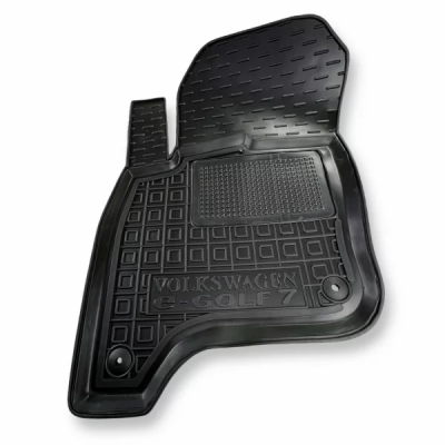 Коврики в салон, водительский + пассажир для Volkswagen e-Golf 7 ( 2012 - ) (электро) полиуретан ( AVTO-Gumm )