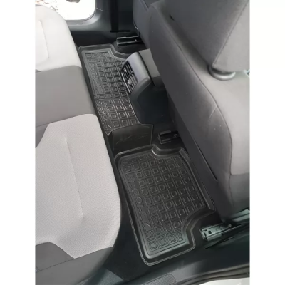 Коврики в салон, водительский + пассажир для Volkswagen e-Golf 7 ( 2012 - ) (электро) полиуретан ( AVTO-Gumm )